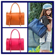 Retail Women s PU Leather Bags Ladys Fashion Bag Woman s Designer Candy Color bags Girl