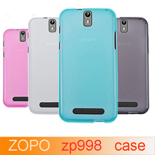 in stock protective soft case cover TPU for ZOPO ZP998 zp999 3x MTK6592 Octa Core Android