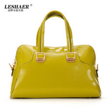 candy color fashion vintage handbag messenger bag cross-body women’s one shoulder handbag shiny casual bag
