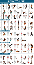 9Pcs Resistance Bands Exercise Fitness Tubes Kit Set Yoga Pilates ABS Workout 60lbs