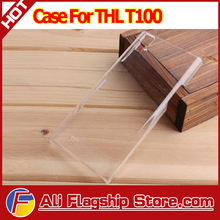 In Stock!! THL T100 MT6592 original Clear case,cover case for THL T100 T100S MTK6592 Octa Core Phone,HK freeshipping