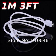 100pcs 3.0 usb Cable For Samsung Galaxy Note 3 III N9000 Micro USB 3.0 Sync Adapter Charger Cable FREE SHIPPING