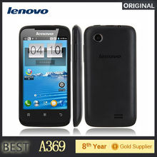 Cheap 3G Original Android Phone Lenovo A369 4 0 inch WCDMA MTK6572 Dual SIM Dual Core