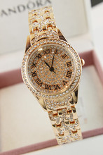 2014 New Arrival Lady Watches! Roman Numerals Women’s Gold Watch, High Quality, Luxury& Elegant Ladies Rhinestone Wristwatches
