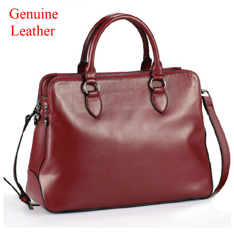 2015 European Genuine leather women messenger bags Elegant ladies women bag Luxury simple classic women handbag