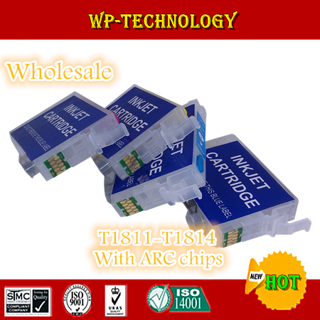 Wholesale Empty Refill cartridge suit for T1811 T1814 suit for Epson XP XP 305 202