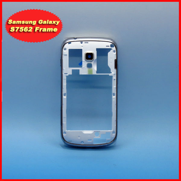 For Original Samsung Galaxy S Duos S7562 Frame For Galaxy S7562 Mobile Phone Housings Parts Free