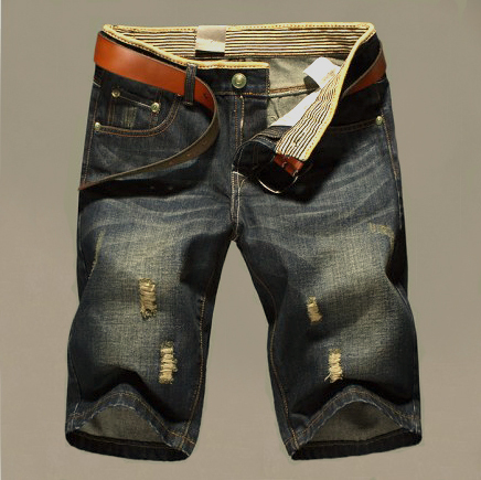 Cheap Shipping Summer Short Jeans Trousers For Men Hot Sale 2014 Fashion Casual men jeans Hot