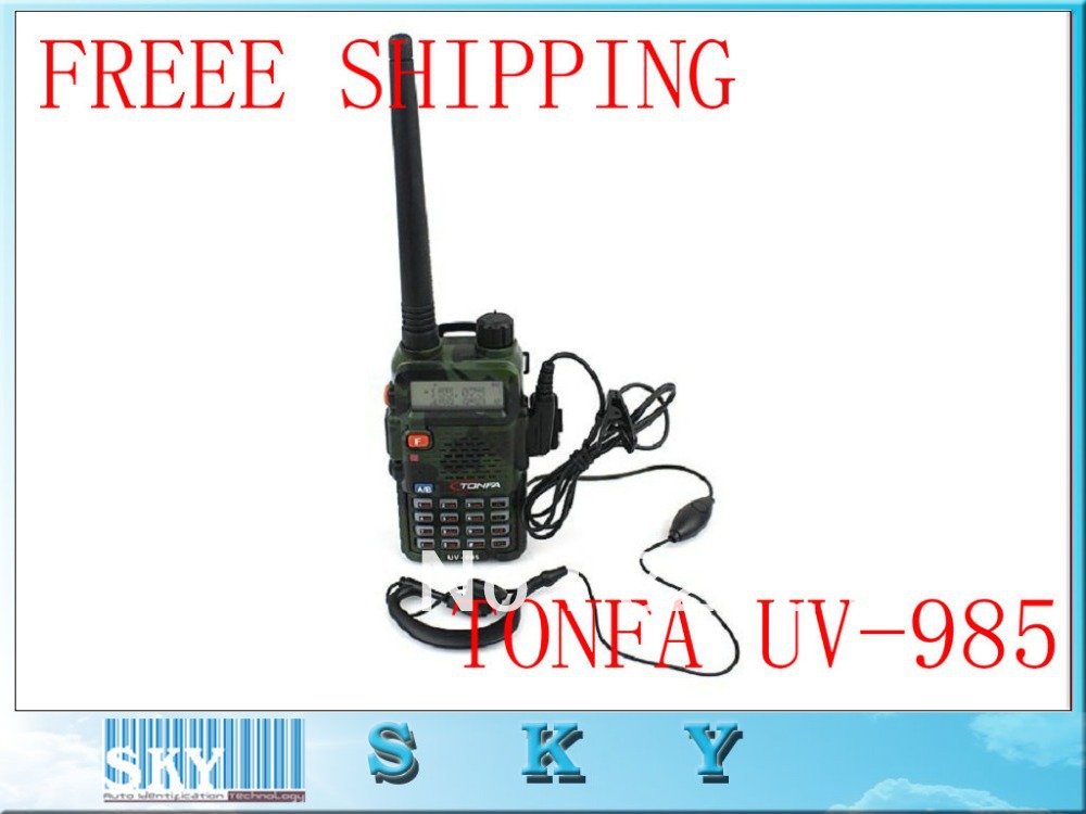 A1002M Dual Band 8W UHF VHF 400 470MHz 136 174MHz FM VOX DTMF ANI ID TONFA