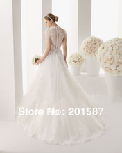 The new 2014 lace strapless bind with neat trailing the princess wedding dress