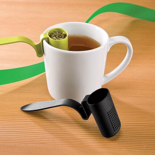 Useful Homeware Plastic Spoon Tea Strainer Infuser Teaspoon Filter 45163