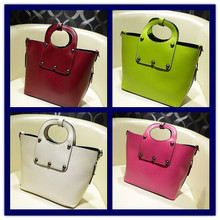 2 PCS One Set Mother’s Shoulder Bags Girl’s Candy Colors Totes Women’s Large Capacity Handbags Womens Shoulder Bag Lady’s bags