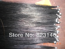 20 Hanks Quality Black Bow Hair 32 inches 6 grams hank