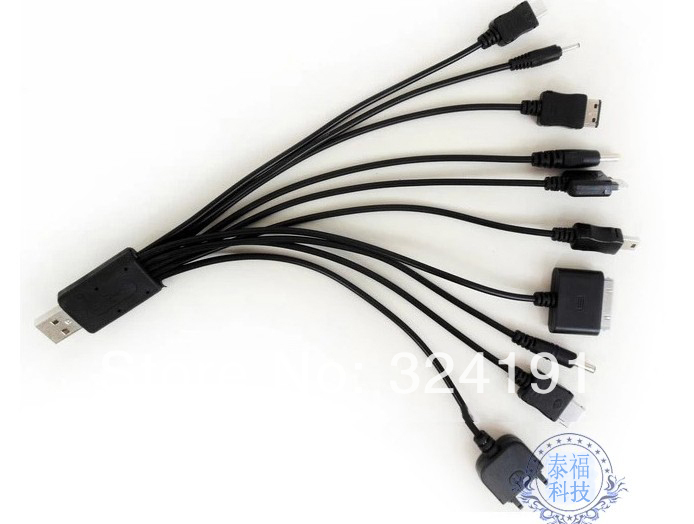 Купить USB кабель 10 в 1 usb Универсальная зарядка кабель подходит для ...