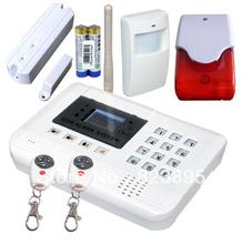 GSM alarm system home alarm Watchdog 24Hours Zone SOS zone are available remote control by mobile