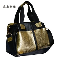 2015 bolsas femininas genuine leather women handbags solid bag hot new first cow shoulder diagonal package