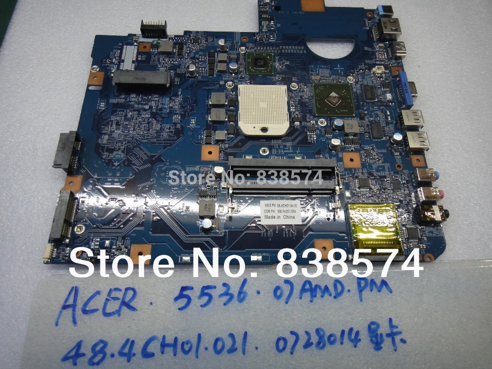 For acer Aspire 5536 AMD motherboard JV50-PU 48.4CH01.021 MBPHP01001 ATI Mobility Radeon HD 4570