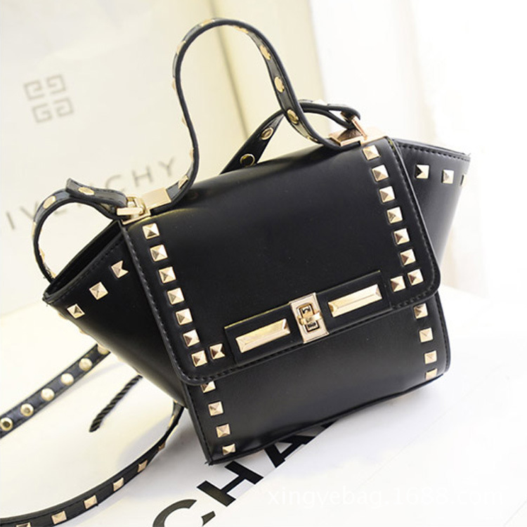 2014 women s handbag fashion bag rivet vintage mini bag messenger bag handbag