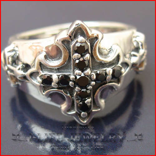 Silver Japan South Korea Black Onyx Hollow Cross The Silver Ring Thing ...