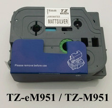 24mmX8m TZ-951,TZe951 For TZ tape TZ951 (TZ-m951) Compatible P-Touch Tape PT-1000 label maker