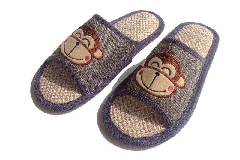slippers for  new 2013 cute flat animal  funny funny adult adults slippers  bedroom Monkey home
