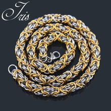 Men s vintgea 8 0mm 55cm big and heavy fancy 316L stainless steel chain necklaces fashion