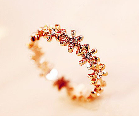 G147 Wholesale Hot New Design Fashion Simple Simulated Diamond Rings Jewelry Accessories For Women
