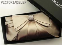 Elegant bow vd holding bags women’s evening bag evening dress accessories bag pleated bridal bag bridesmaid package