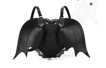 Funny bat design fashion women backpack, black party children backpack, ladies first choice printing backpack free shipping