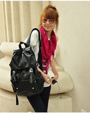 European big size causal women backpack,classic fashion Pu leather printing backpack,travel bag out door backpack free shipping