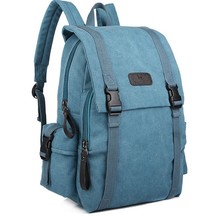 Multi-pocket  men’s canvas army style shoulder bag Travel tactical backpacks military women camping hiking bag