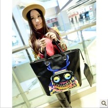 2014 new lovely owl style handbag women handbag casual Large Capacity shoulder bags messenger bags fashion bag high quality