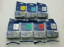 TZ155 TZ-155 TZe155 24mmx8m YOKO Brand compatible brother P touch tz tape label cartridge