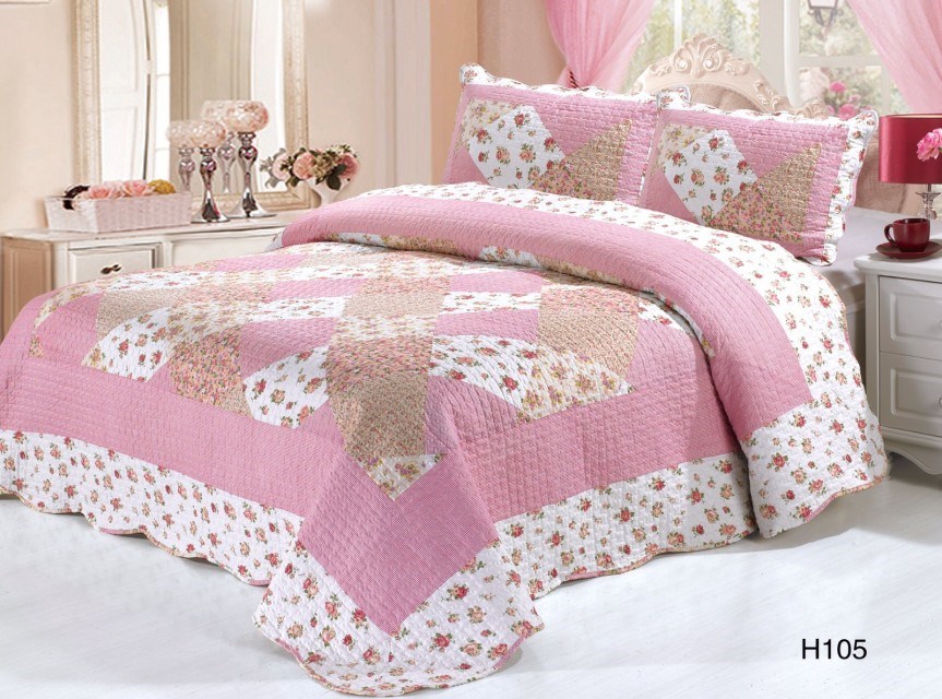 ... -style-quilt-pink-colour-king-size-cotton-quilted-bed-cover.jpg
