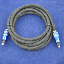 Top Quality Blue enchantress 1.8M 6FT Digital Audio Optical Fiber Cable Toslink Cable Cord Male to Male ,XC1083