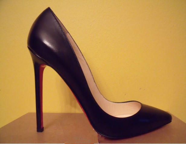 2014 new women s pumps red bottoms Lamb skin Pigalle genuine leather high heels evening dress