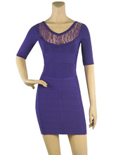 new style High Quality Half O Neck Good Elastic Women Sexy Ladies Party night club HL