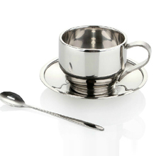 Quality double layer stainless steel coffee cup espresso coffee cup child mug cup anti-hot cup
