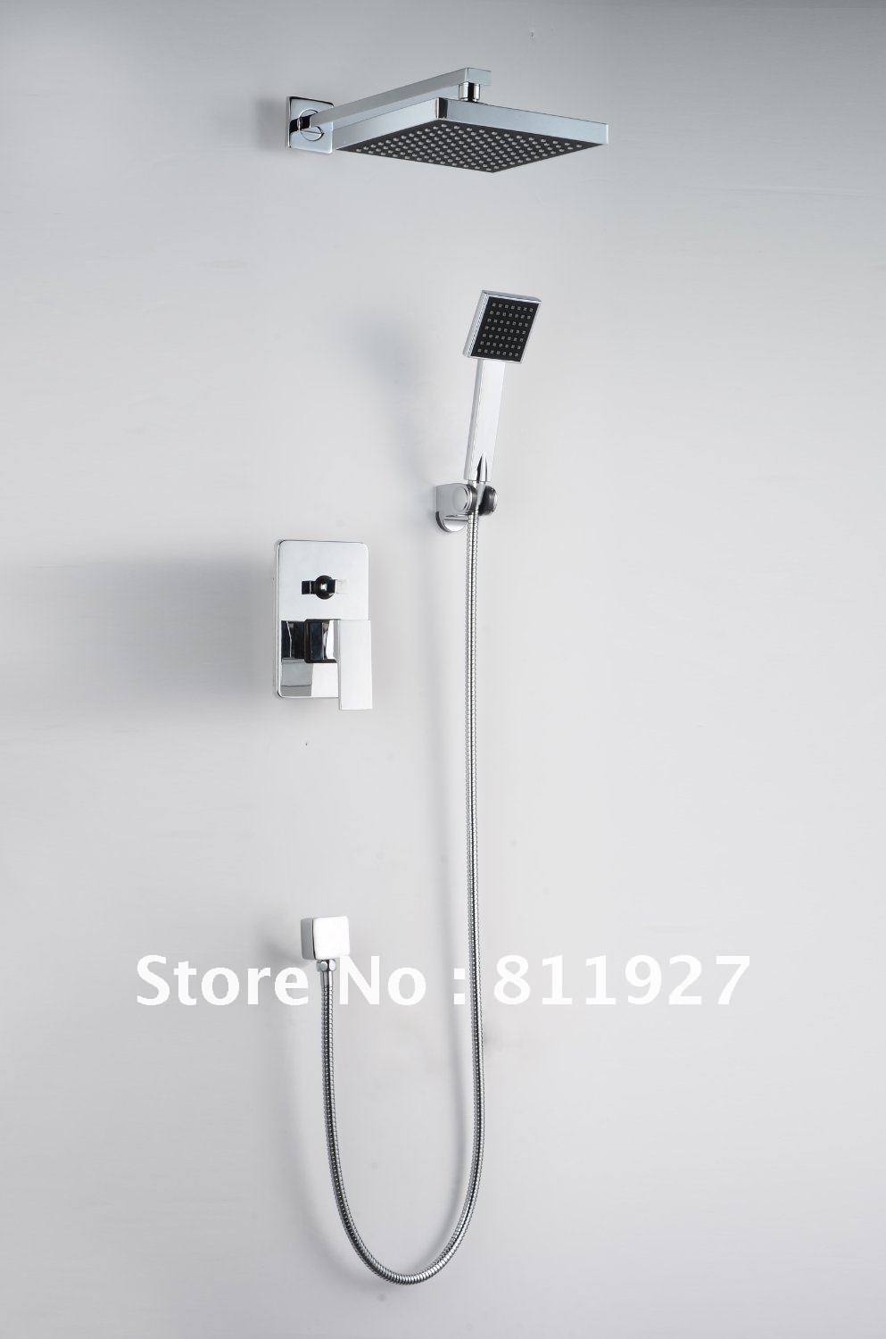 High-quality-bathroom-rainfall-square-Bath-Shower-Faucets-mixer-tap ...