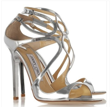 Thin heels high heeled female genuine leather platform 2014