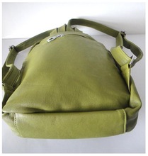 A107 green Hot 2014 sale fashion Backpacks waist bag material PU 30x33cm 3 different colors packing