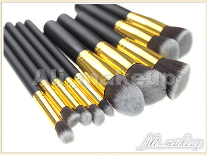 Makeup makeup  Professional Brush  10 brush Up  Brushes pcs natural brands Quality Top Cosmetic Make