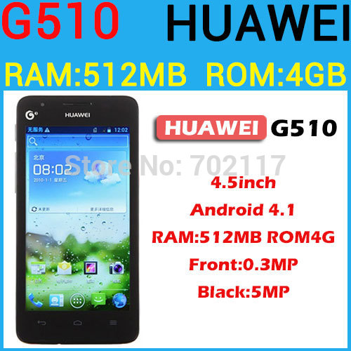 Huawei Ascend G510 U8951 Android Mobile Phone 4 5 inch Screen Android 4 1 ROM 4GB