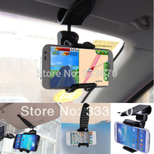 Universal Car Sun Visor Mount Holder Stand For Iphone 5S 5 4S 4 For Samsung Galaxy