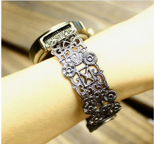Retro Vintage Antique Jewelry Style Ladies Women Wrist Bangle Bracelet Watch