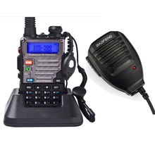 Free Shipping!!Handheld Mic+2014 BaoFeng UV-5RE Dual-Band 136-174/400-480 MHz FM Ham Two-way Radio New Walkie talkie