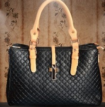 HOT 2015 new women handbags PU leather High quality Shoulder Bags tote embossing messenger bag 4