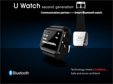 Newest U Watch 2 Smartwatch High Quality Bluetooth Phones Watch Smartwatches with Phonebook Call MP3 Alarm