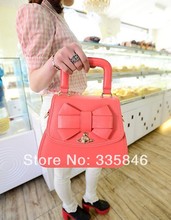 The new 2014 bags wholesale Han edition style bow socialite wave packet one shoulder his handbag