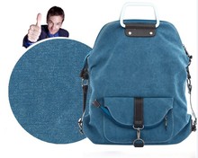 New 2015 European canvas women backpack Elegant university school bags for girls Simple classic shoulder bags